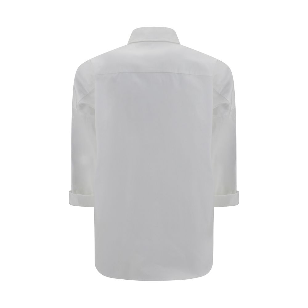 Brunello Cucinelli White Cotton Dress Shirt - Élégance et Sophistication
