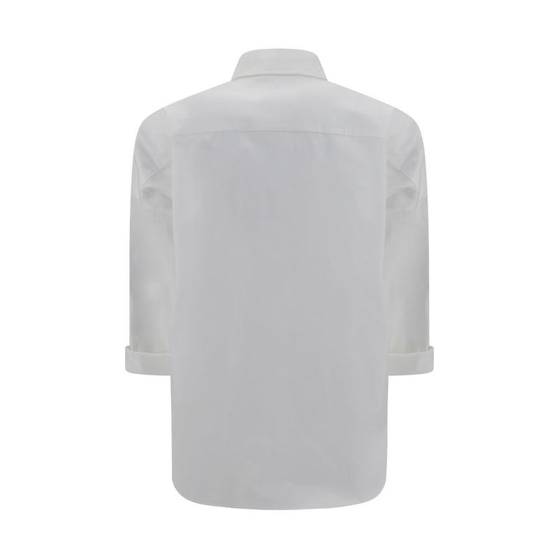 Brunello Cucinelli White Cotton Dress Shirt - Élégance et Sophistication
