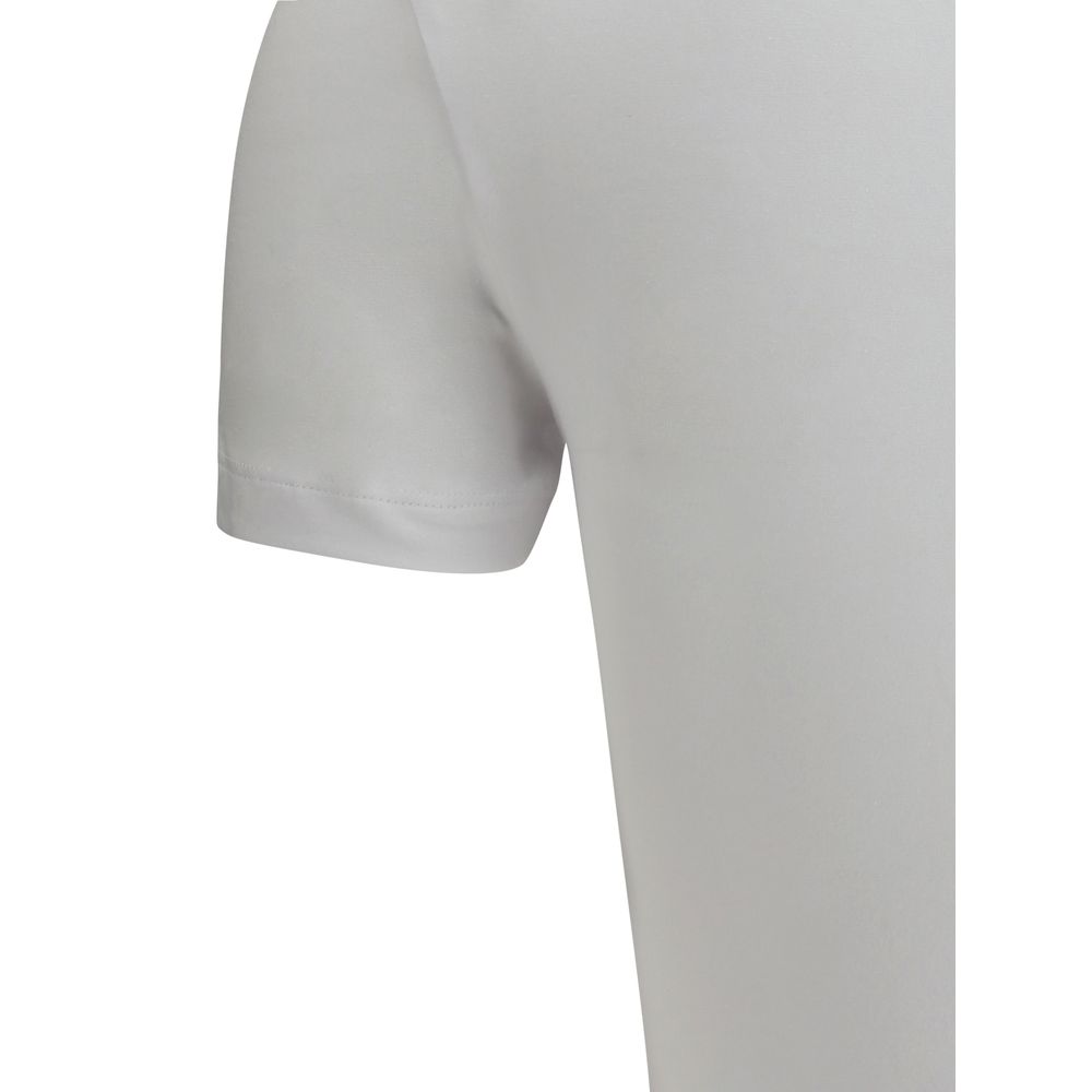 Brunello Cucinelli T-Shirt en Coton Blanc pour Femme