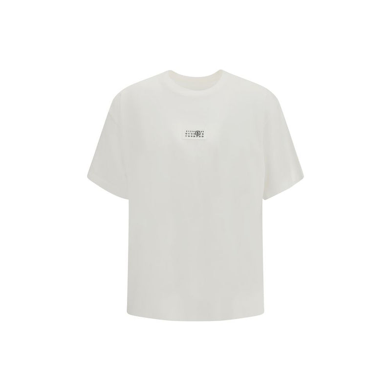 MM6 White Cotton T-Shirt - Contemporary Essential