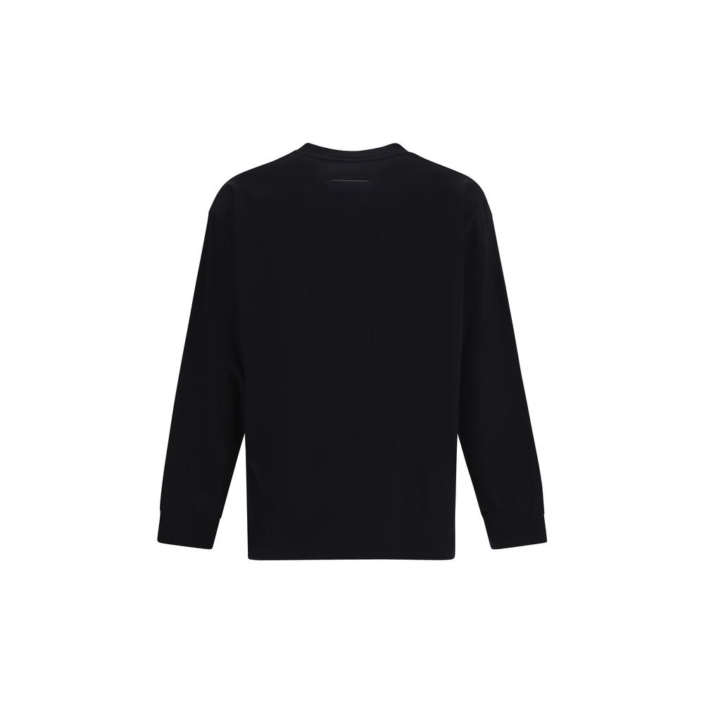 Haut en coton noir MM6