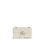 Gucci White Calf Leather Bos Taurus Handbag
