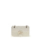 Gucci White Calf Leather Bos Taurus Handbag