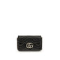 Gucci Black Lamb Leather Shoulder Bag