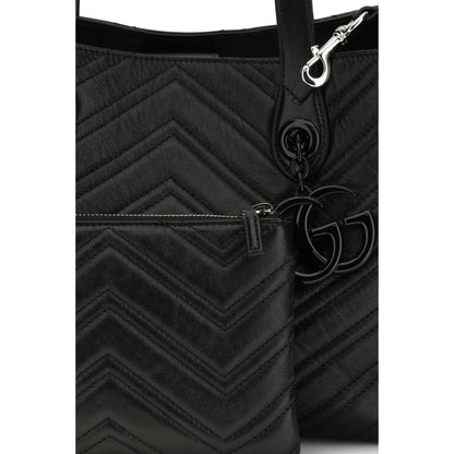 Gucci Black Napa Leather / Calf Bos Taurus Handbag