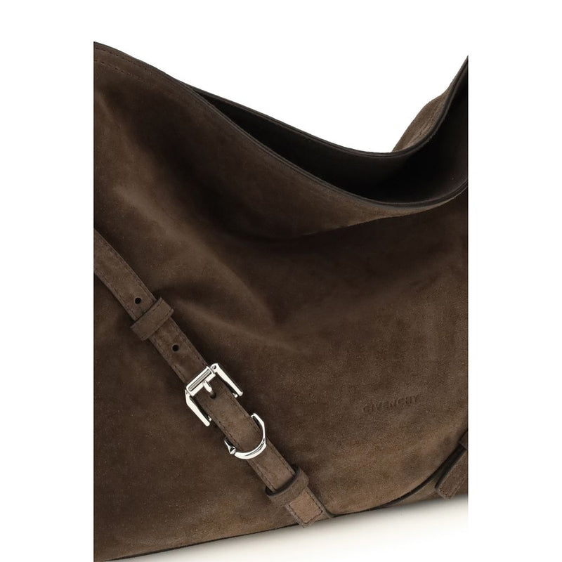Sac à bandoulière Givenchy Bos Taurus en cuir de veau noir