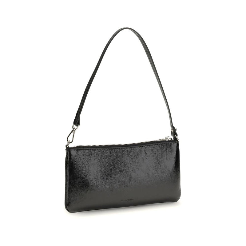 Courrèges Black Cowhide Shoulder Bag - Elegant & Versatile