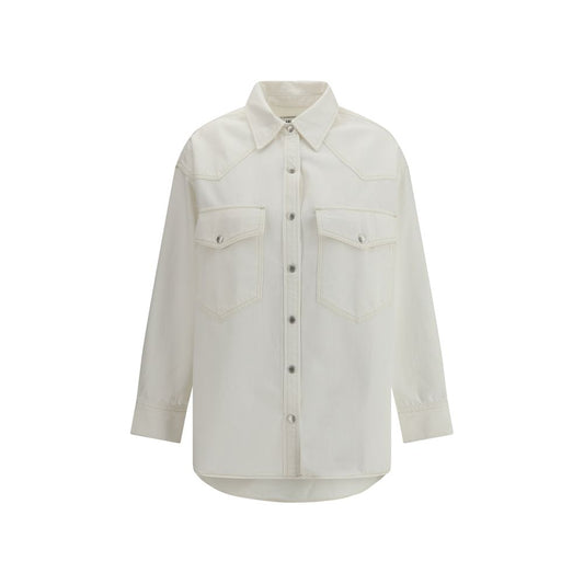 Chemise en jean blanc Agolde