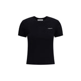 Coperni Black Cotton T-Shirt - Slim Fit Baby Tee