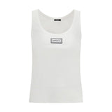Haut en coton blanc Versace