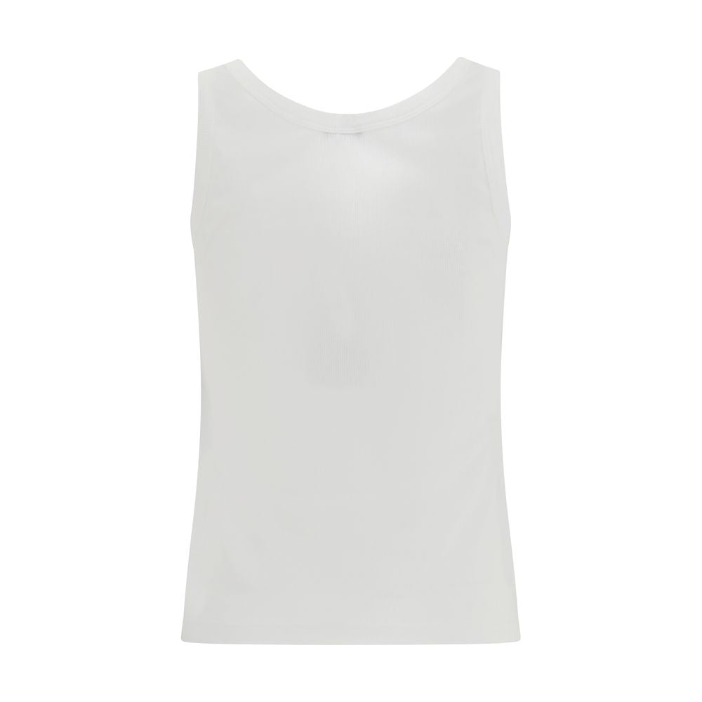 Haut en coton blanc Versace
