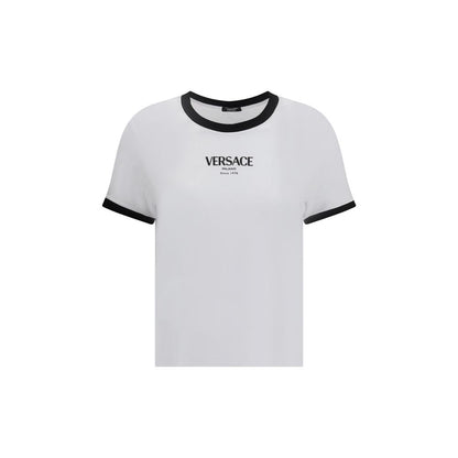 Versace Wit Viscose T-shirt