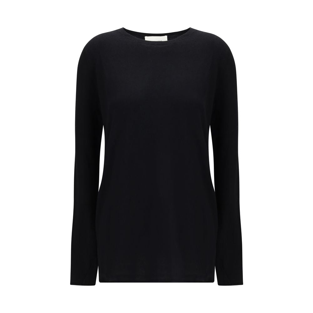 Lisa Yang Black Cashmere Sweatshirt - La Maurie