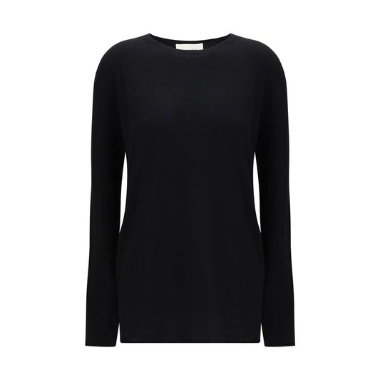 Lisa Yang Black Cashmere Sweatshirt - La Maurie