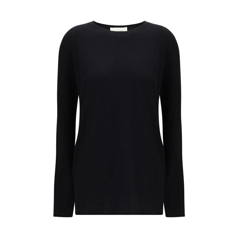 Lisa Yang Black Cashmere Sweatshirt - La Maurie