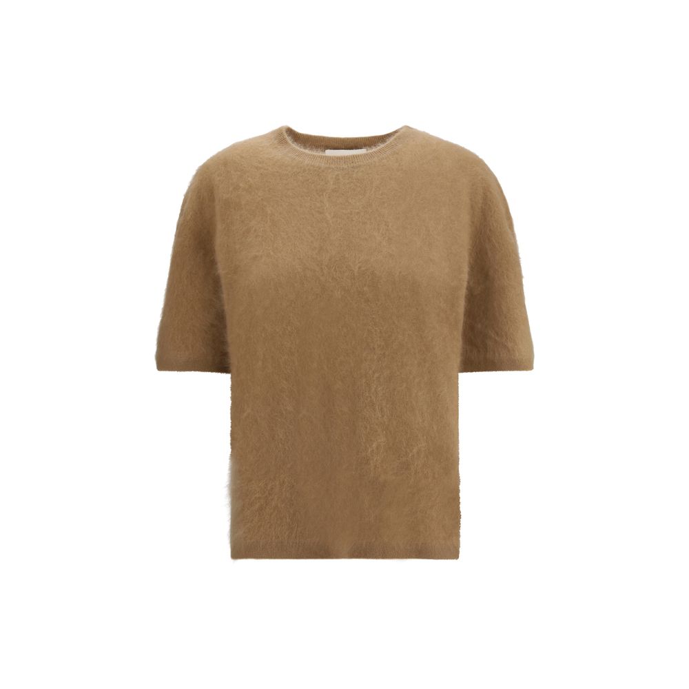 Sweatshirt en Cachemire Marron Maren de Lisa Yang