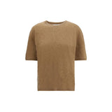 Sweatshirt en Cachemire Marron Maren de Lisa Yang