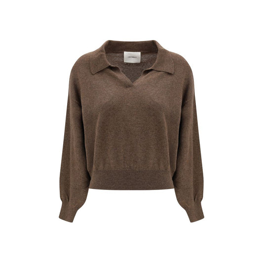 Lisa Yang Brown Cashmere Sweater - Luxurious Comfort & Style