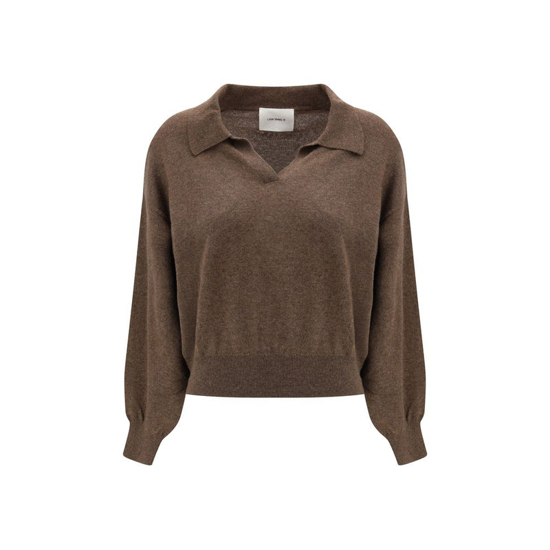 Lisa Yang Brown Cashmere Sweater - Luxurious Comfort for Every Occasion