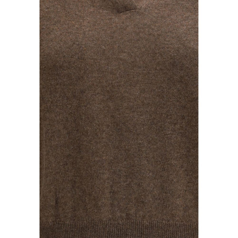 Lisa Yang Brown Cashmere Sweater - Luxurious Comfort for Every Occasion