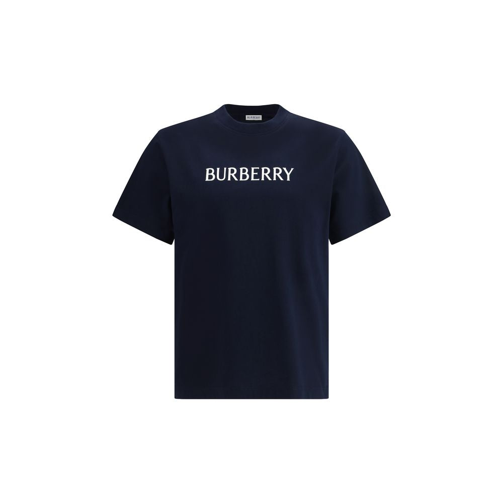 T-shirt en coton bleu Burberry