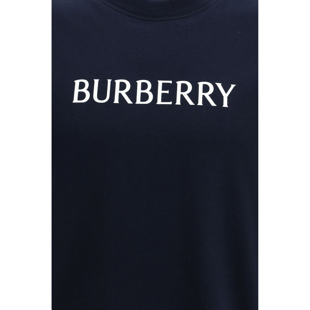 T-shirt en coton bleu Burberry