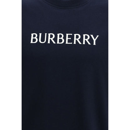 T-shirt en coton bleu Burberry