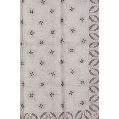 Brunello Cucinelli Beige Silk Pocket Square