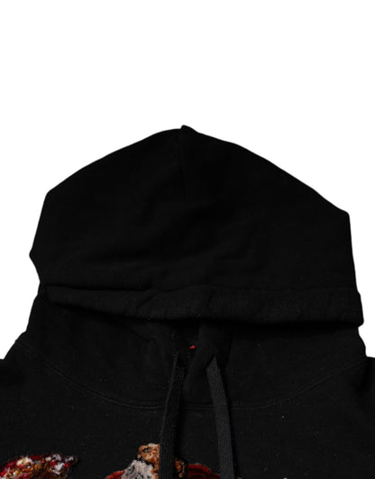 Sweat-shirt à capuche Dolce &amp; Gabbana Paradiso noir pour homme