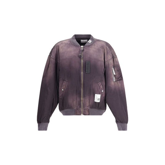 Maison Mihara Yasuhiro Black Aged Flight Jacket