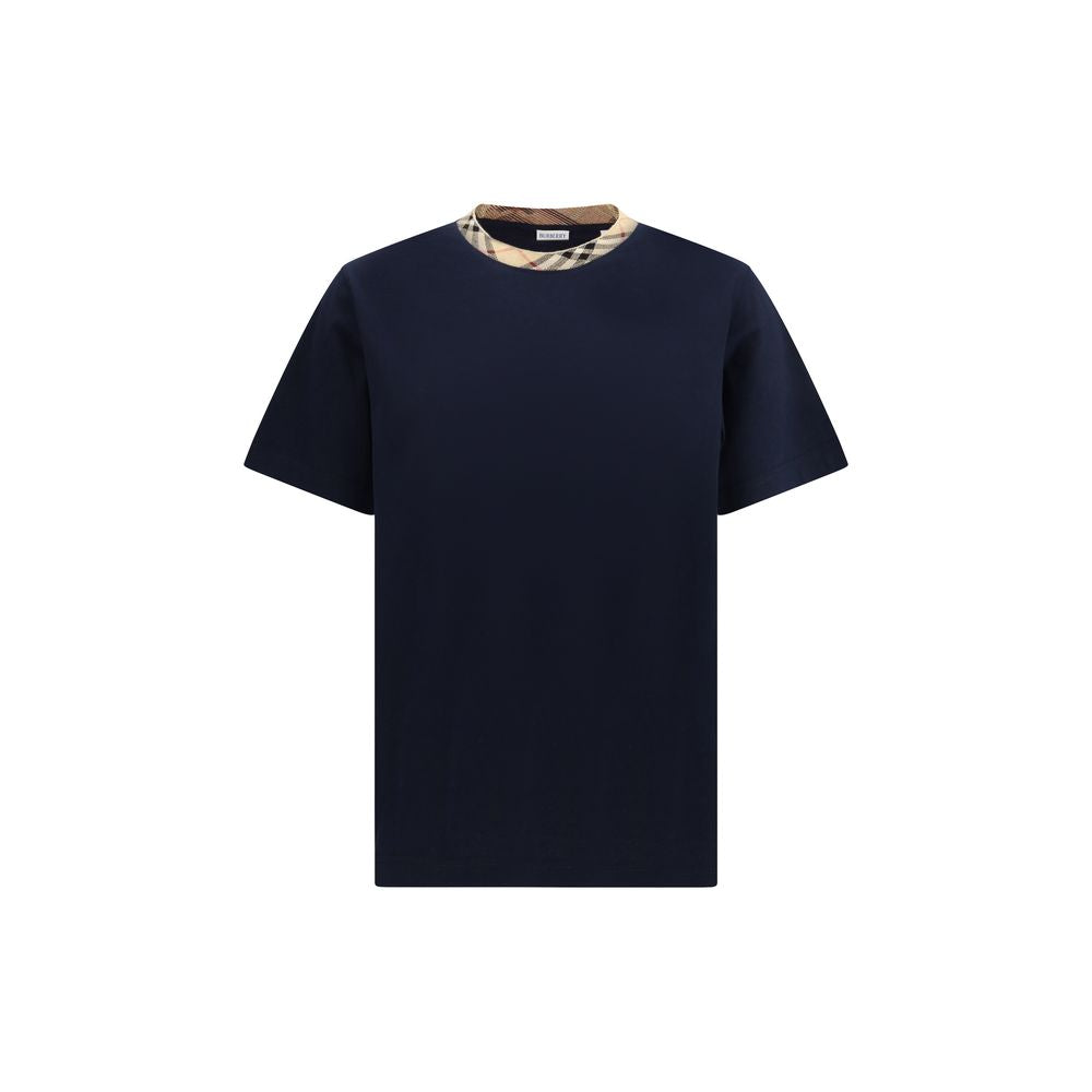 T-shirt en coton bleu Burberry