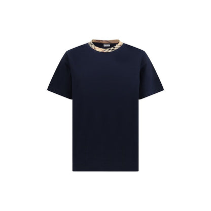 T-shirt en coton bleu Burberry