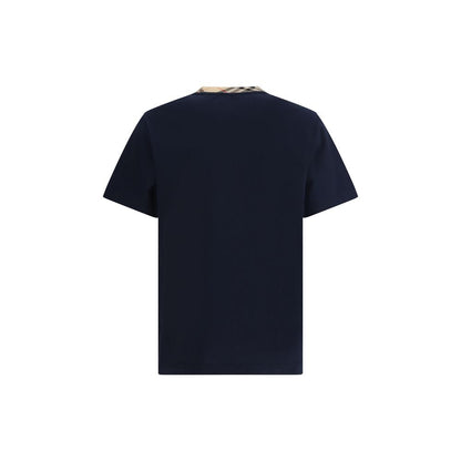 T-shirt en coton bleu Burberry