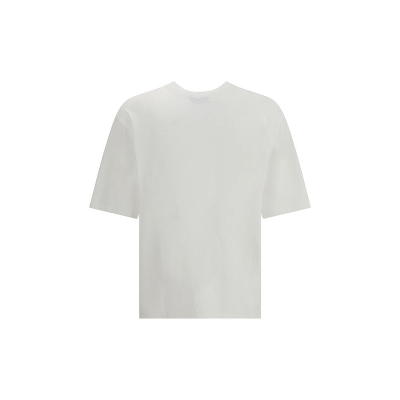Dsquared² White Cotton Rebels T-Shirt - Oversized Fit