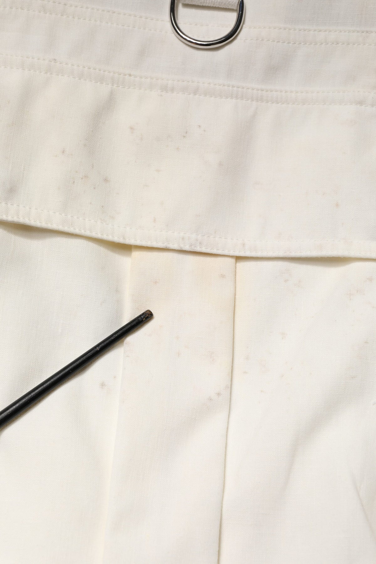Dolce &amp; Gabbana Veste cargo sans manches en coton blanc pour homme