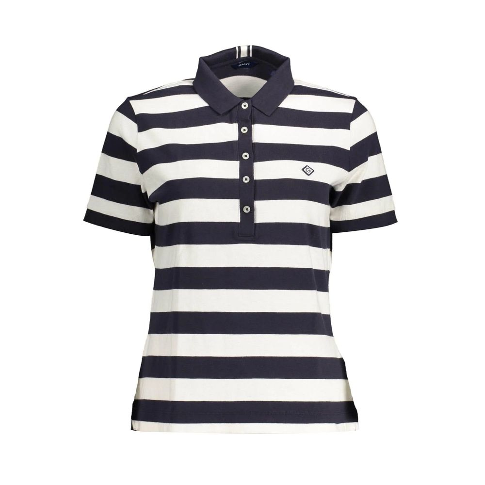 Gant Blue Cotton Polo Shirt