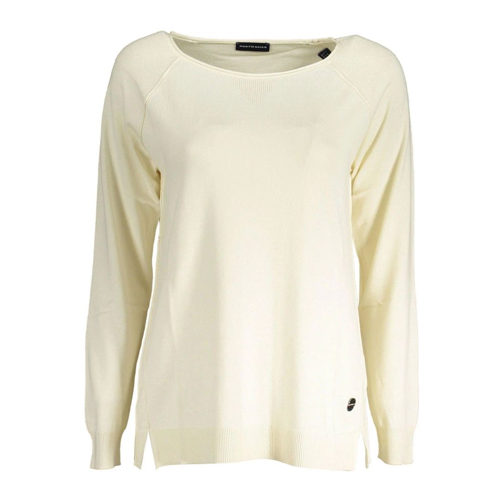 North Sails Sweatshirt Femme en Coton Blanc