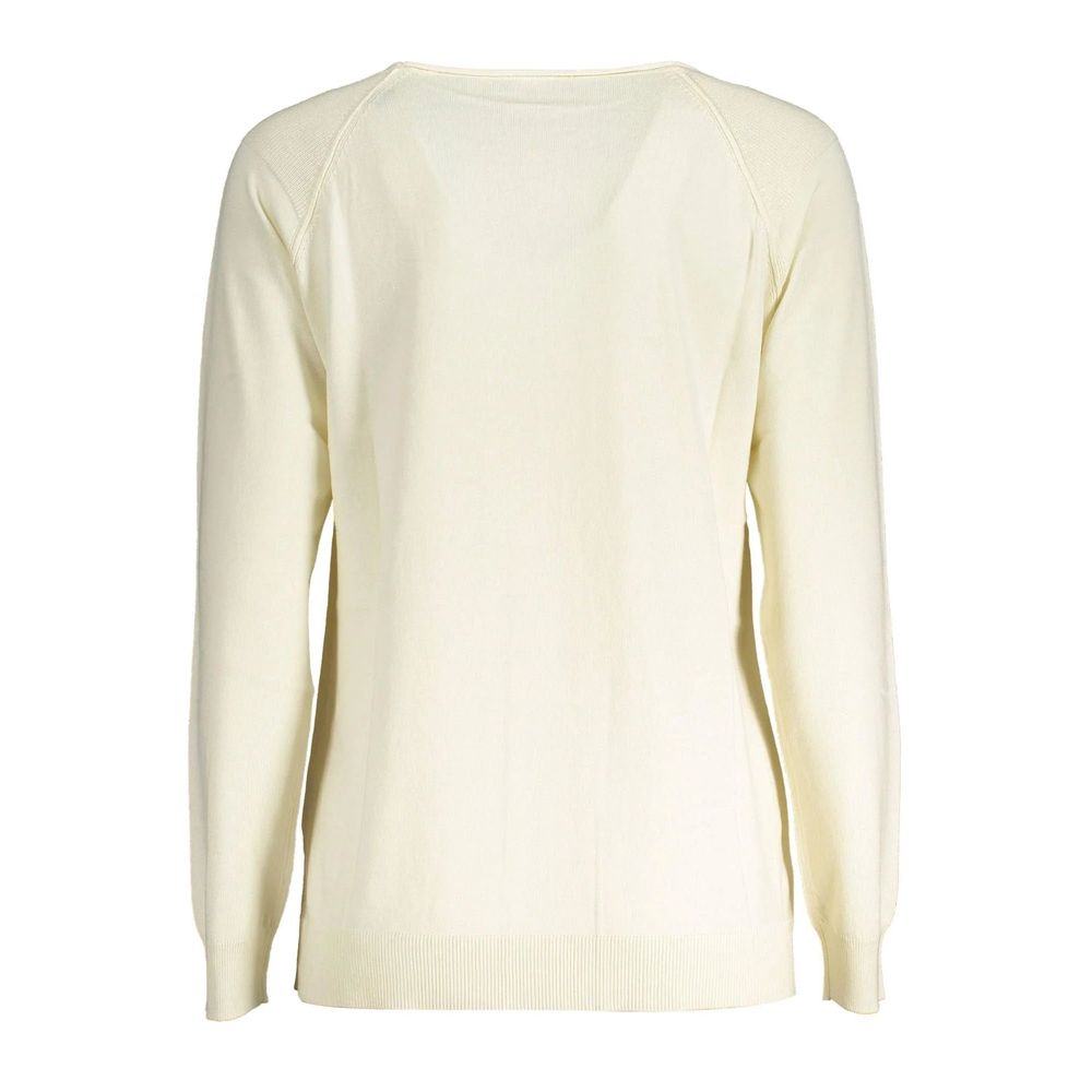 North Sails Sweatshirt Femme en Coton Blanc
