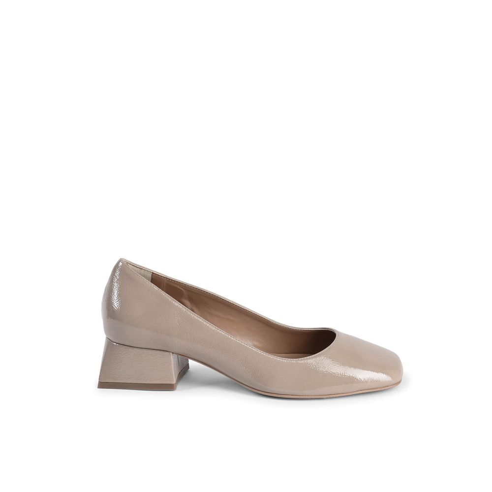 Ballerines en cuir beige 19V69 Italia