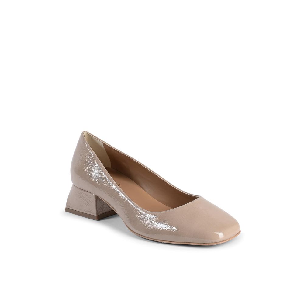 Ballerines en cuir beige 19V69 Italia