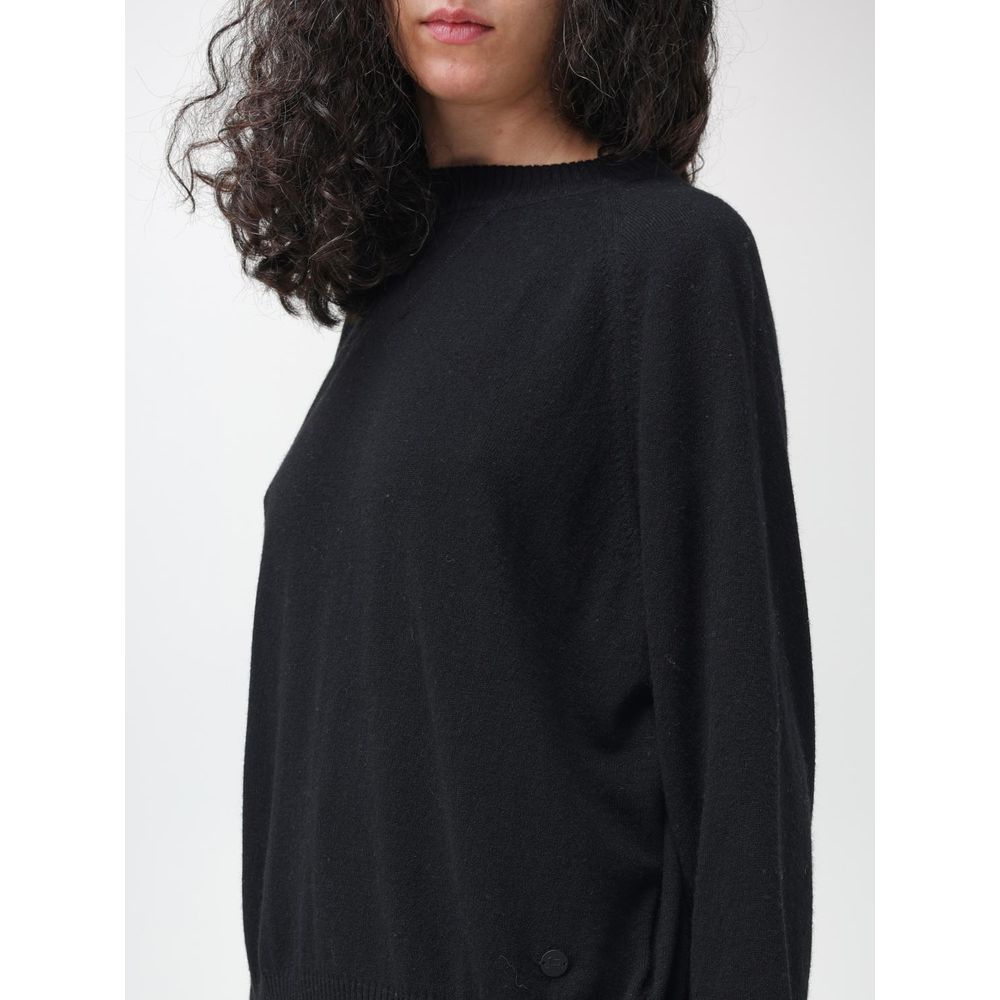 Sweat-shirt en cachemire noir Woolrich