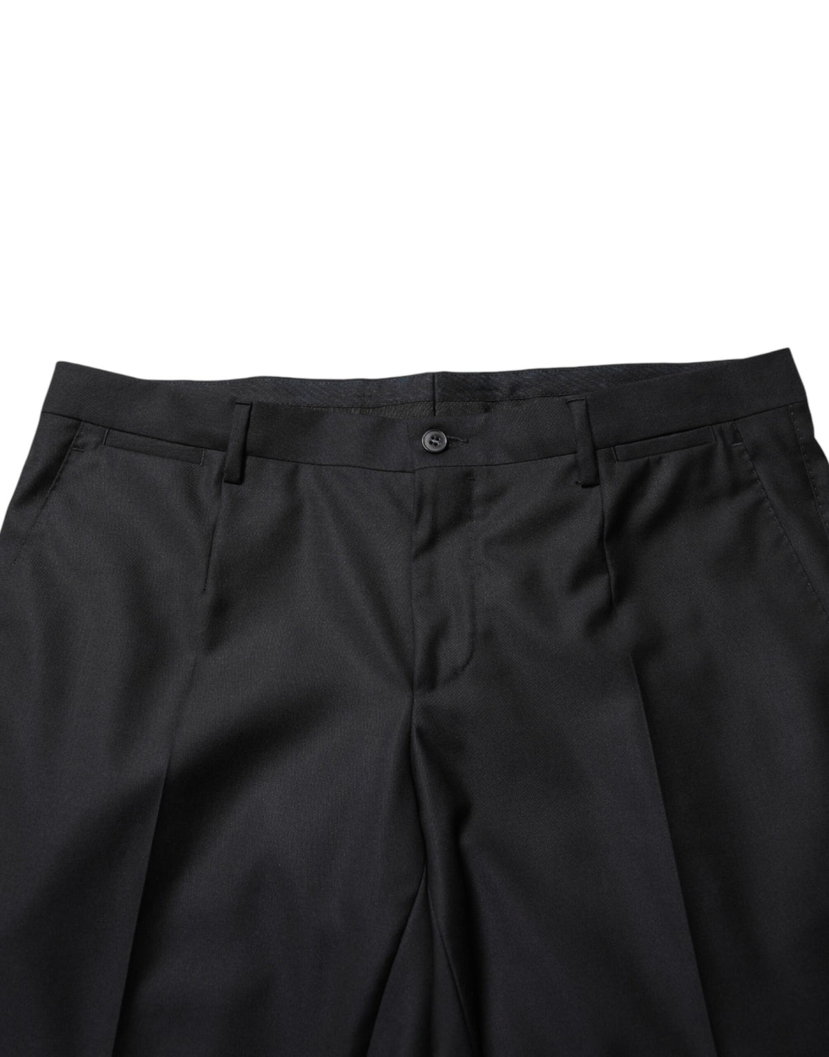 Robe moulante en laine noire Dolce &amp; Gabbana, pantalon habillé