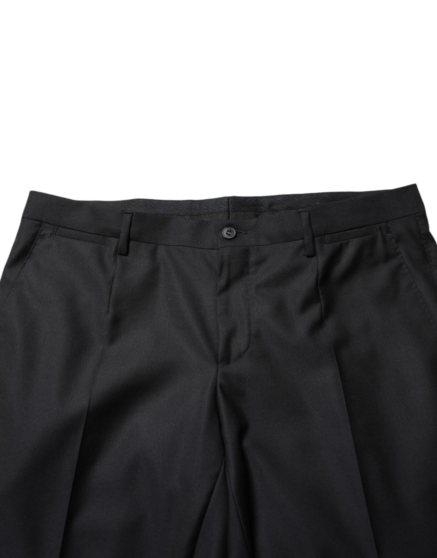 Robe moulante en laine noire Dolce &amp; Gabbana, pantalon habillé