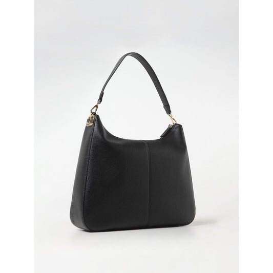 Sac bandoulière Twinset en cuir noir