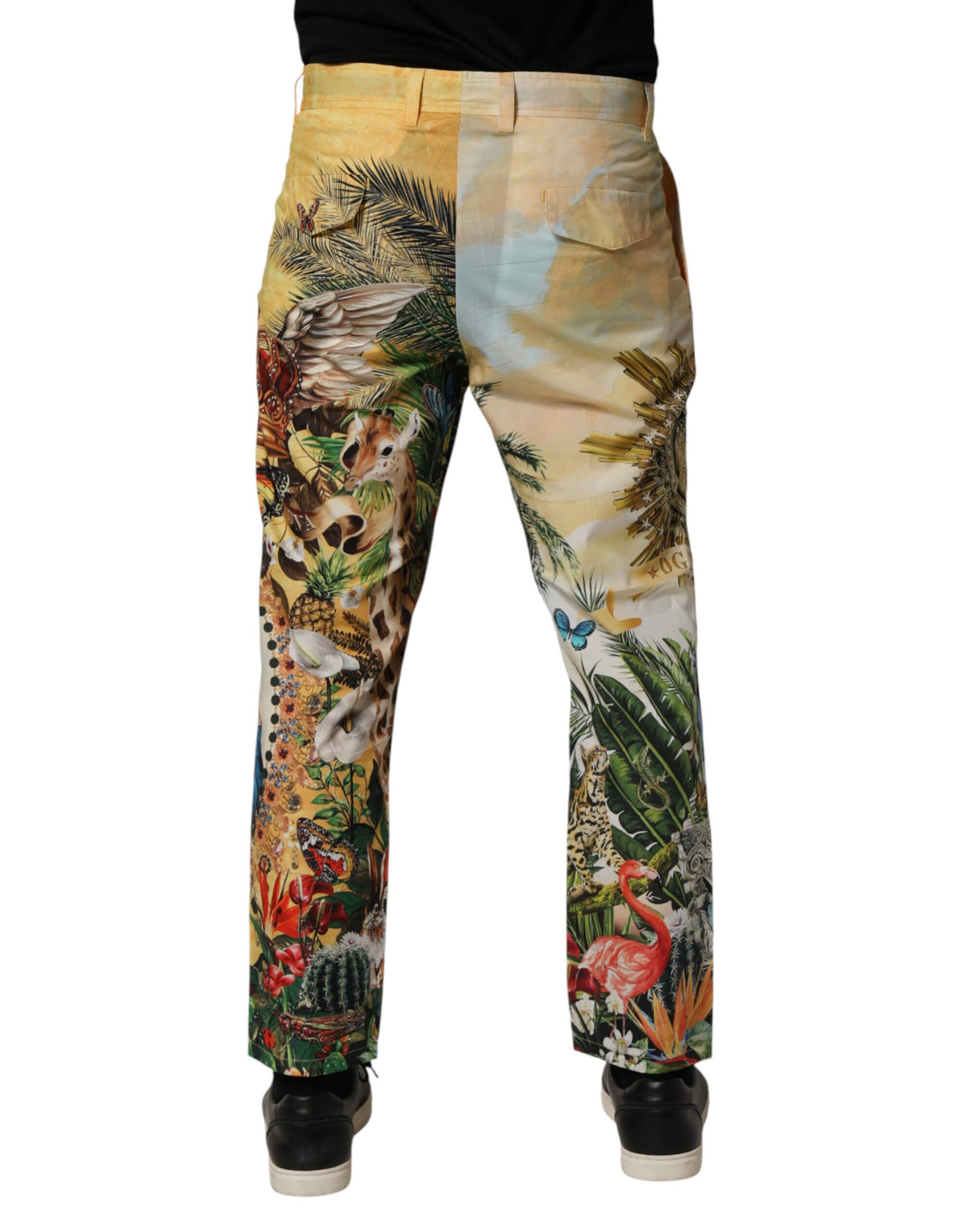Pantalon de détente tropical multicolore Dolce &amp; Gabbana