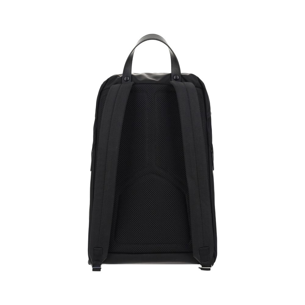 Sac à dos Prada noir en polyamide recyclé