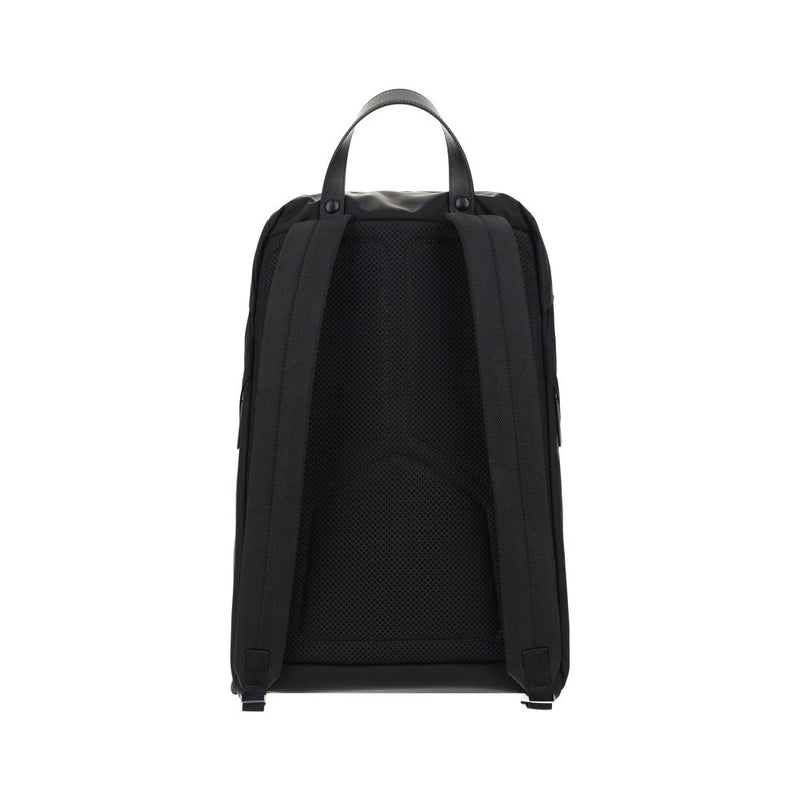 Prada Zwarte Gerecyclede Polyamide Rugzak