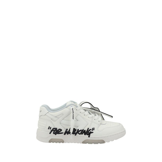 Baskets basses en caoutchouc blanc Off-White