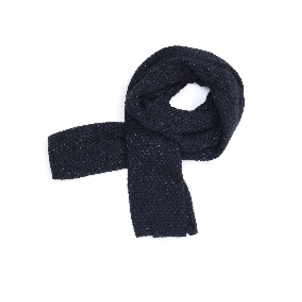 Gas Black Marabou Scarf - Luxe et Élégance pour l'Hiver