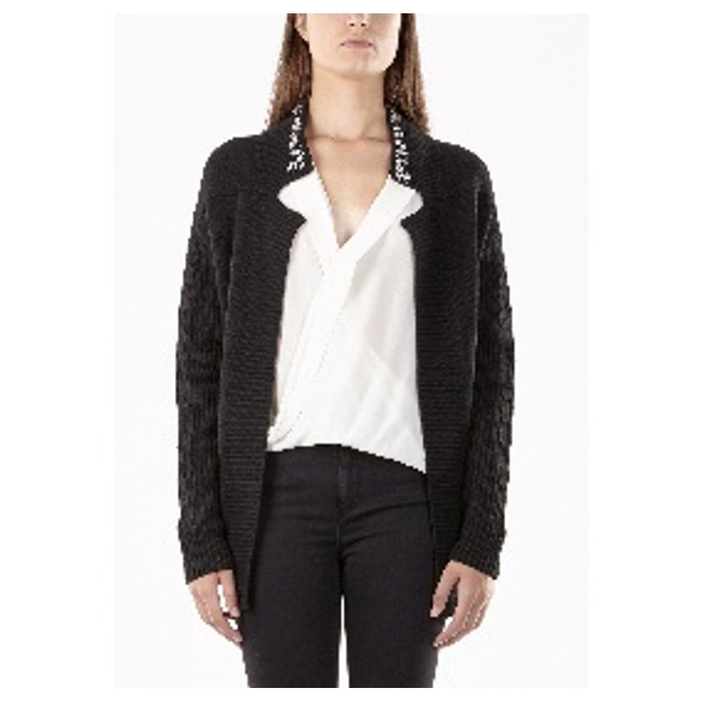 Cardigan Viscose Noir Gas pour Femme